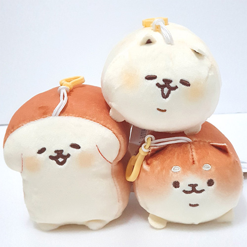 이스트켄 빵멍이 강아지인형 가방고리(3종)(10Cm)]